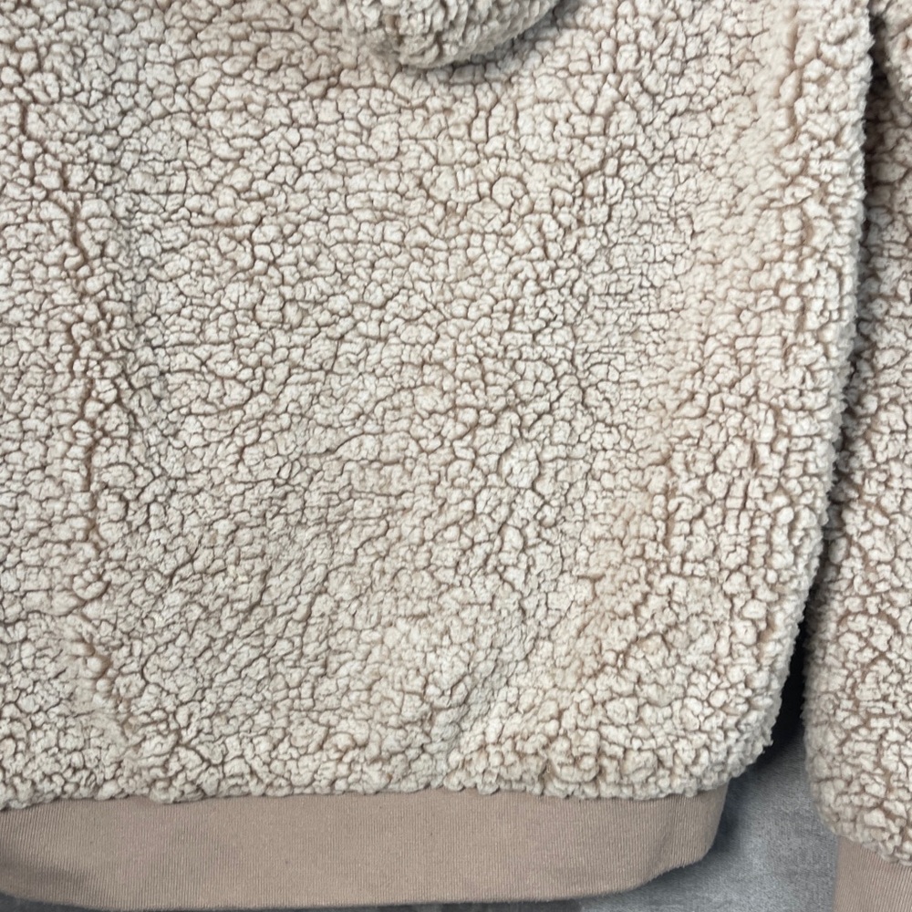 Cream Sherpa Hoodie - image 8